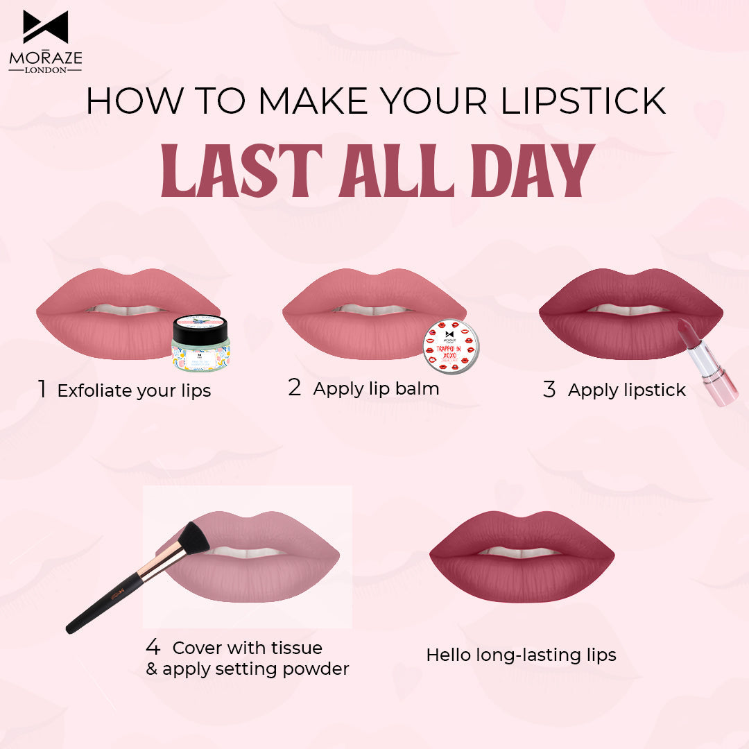 Lipstick Hacks: How to Make Any Lip Color Last All Day