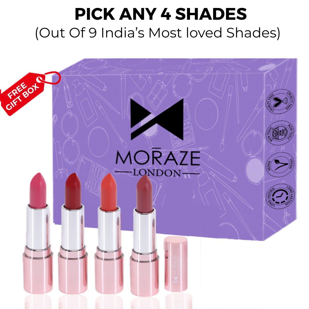 4 Glamorous Lipstick Kit - SPF 25