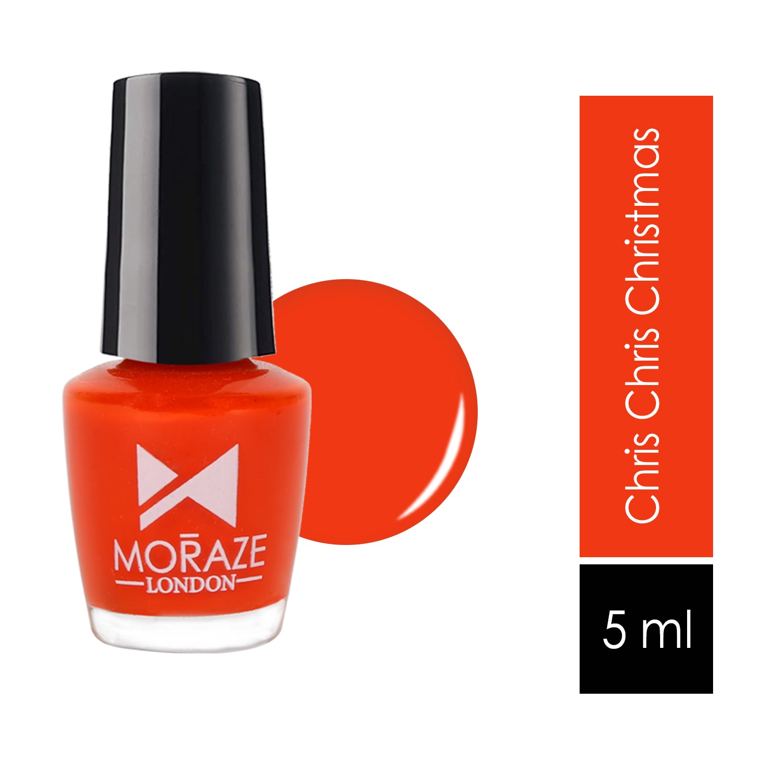 Moraze Premium Pack of 6 Glossy Mini Nail Paints | 5 ML Each