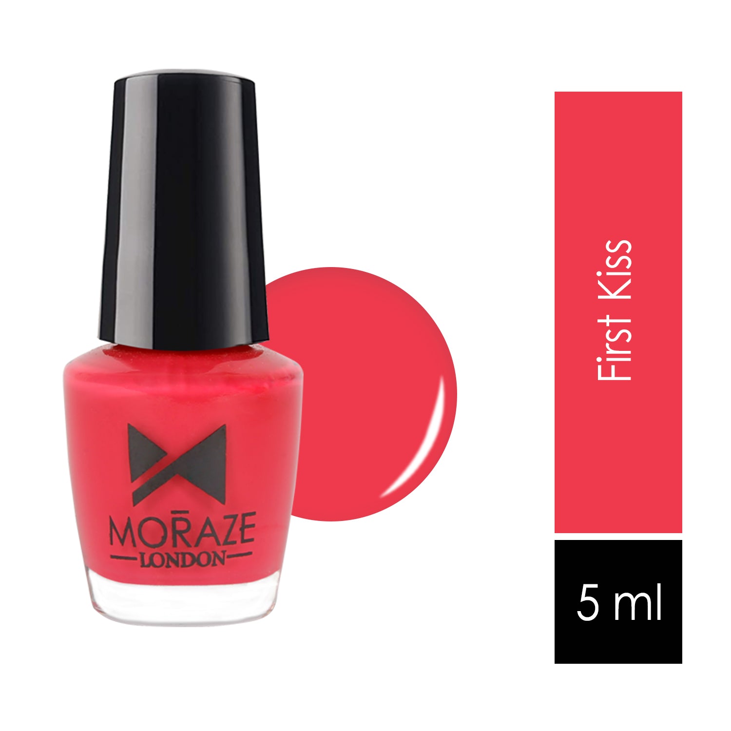 Moraze Premium Pack of 6 Glossy Mini Nail Paints | 5 ML Each