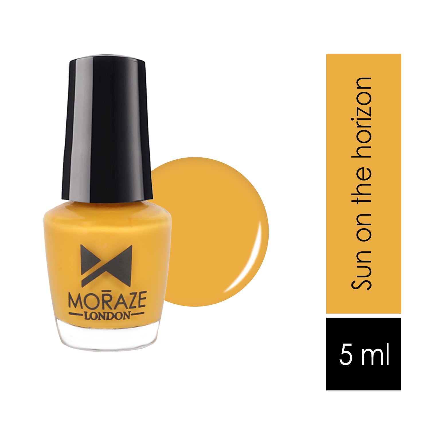 Moraze Premium Pack of 6 Glossy Mini Nail Paints | 5 ML Each