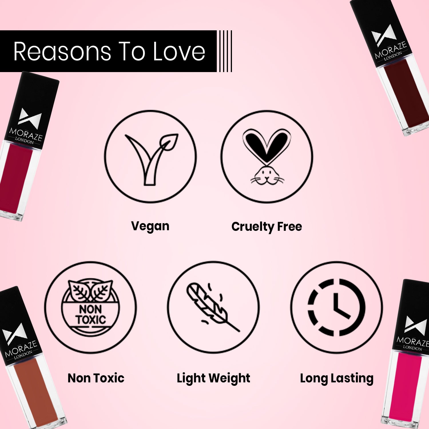 Smudge Me Not Liquid Mini Lipstick Set | Bold Set, Ultra Matte, Transferproof and Waterproof, Lasts Up to 12hrs (Gift Set | Pack of 2)
