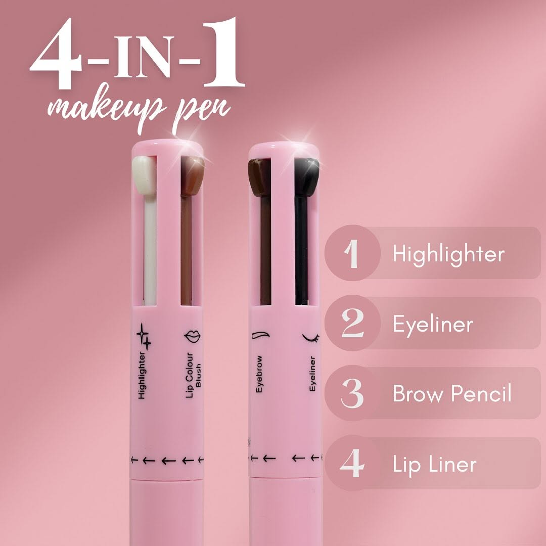 Trending 4 in 1 Makeup Pen + FREE Nail Polish