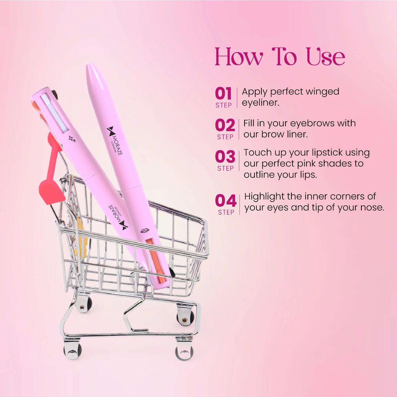 Trending 4 in 1 Makeup Pen