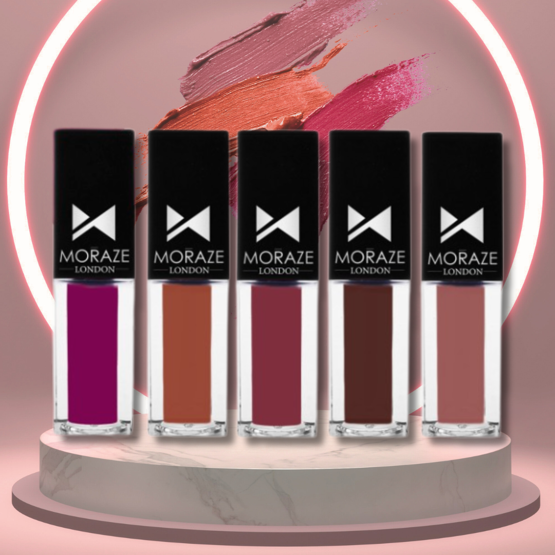 Moraze 5 Trending Matte Liquid Lipstick Kit