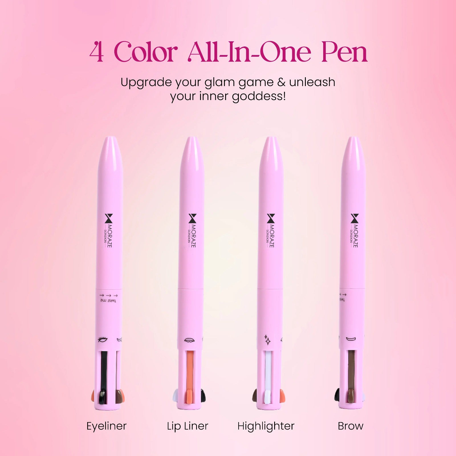 Trending 4 in 1 Makeup Pen