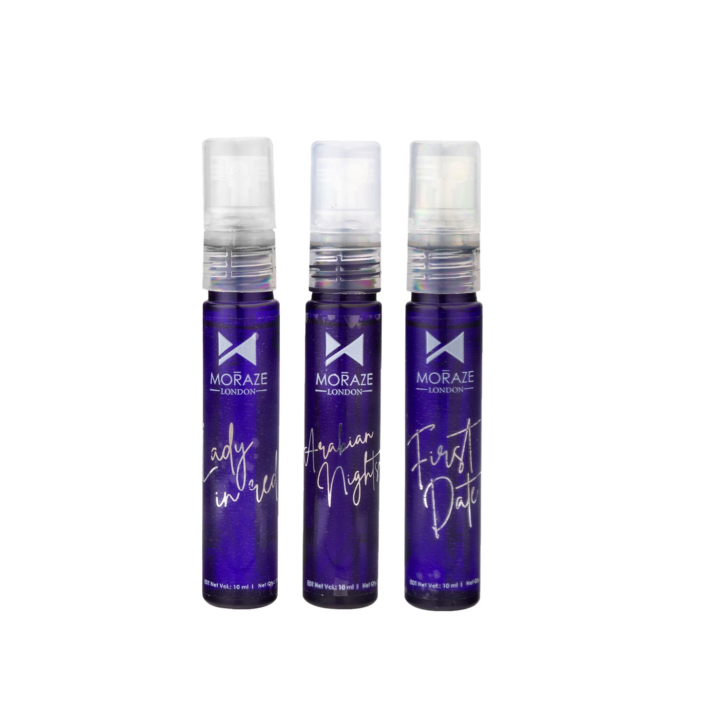 Moraze London Long Lasting Pack of 3 - 10 Ml Perfume Set For Men & Women.