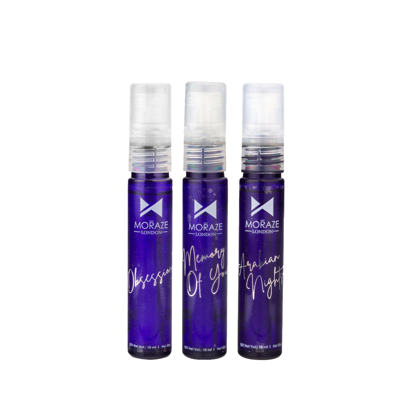 Moraze London Long Lasting Pack of 3 - 10 Ml Perfume Set For Men & Women.