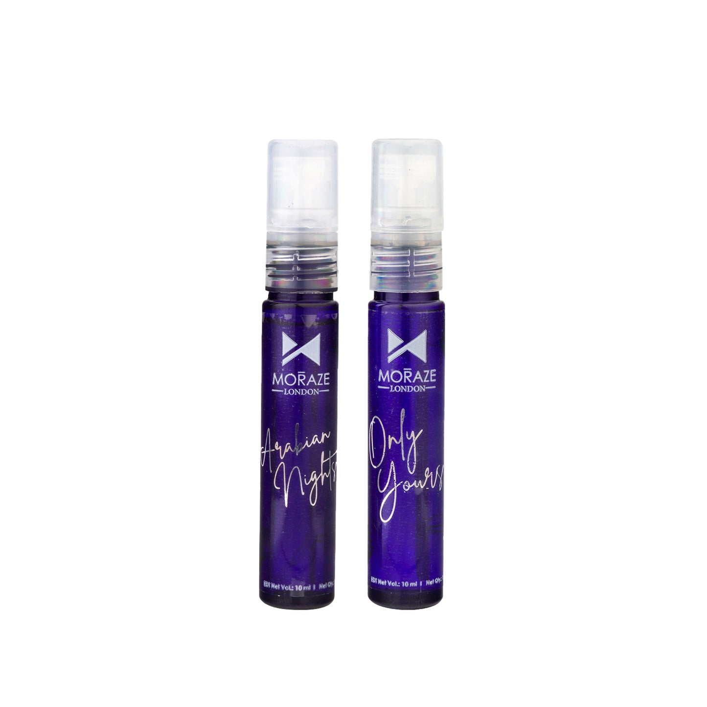 Moraze London Long Lasting & Refreshing Mini Pocket Perfume Pack of 2 - 10 ml Perfume Set For Men & Women