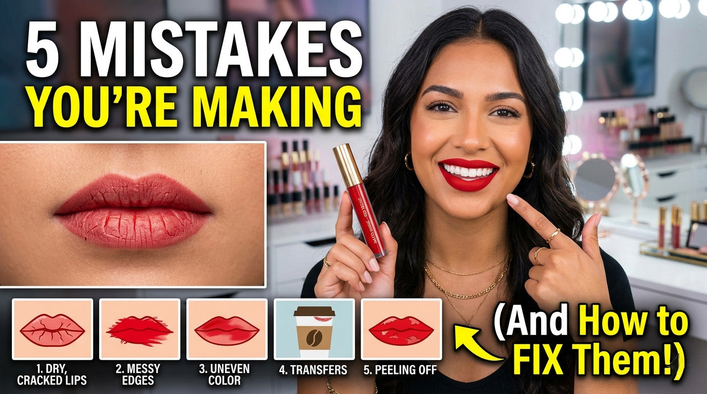 5 Mistakes You're Making with Liquid Lipstick (And How to Fix Them ...