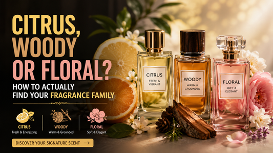 Citrus, Woody or Floral? How to Actually Find Your Fragrance Family