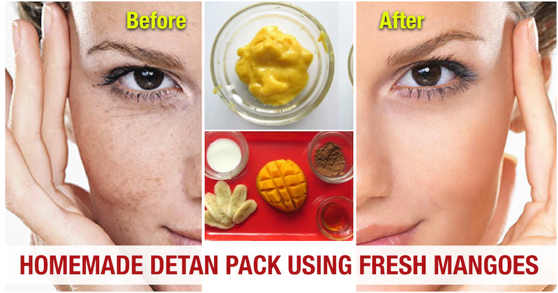 How to De-tan Skin Using Mangoes