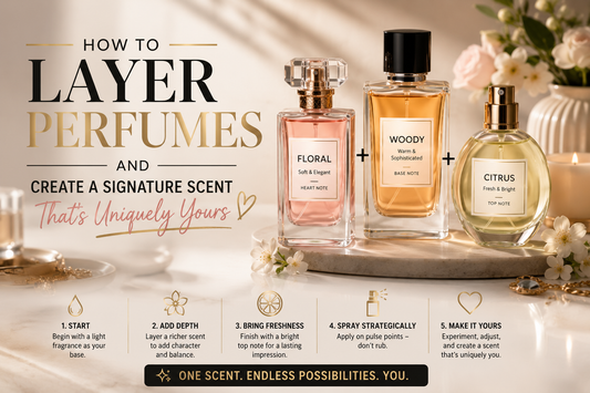 How to Layer Perfumes and Create a Signature Scent That's Uniquely Yours