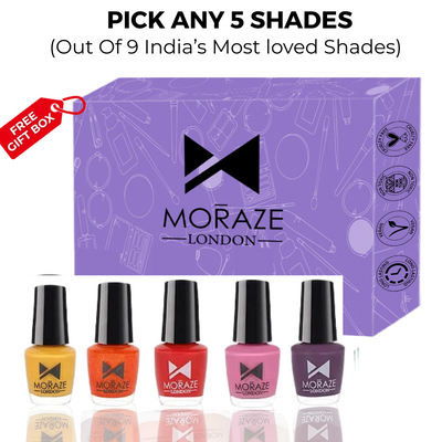 6 Glamorous Nail Polish Kit