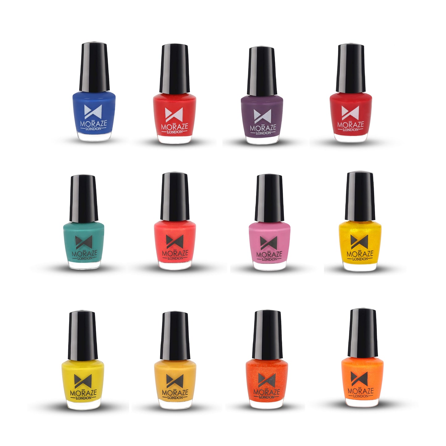 Moraze Mini Nail Polish : Pack of 12