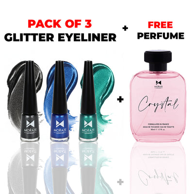 3 Must-Have glitter eyeliners with perfume