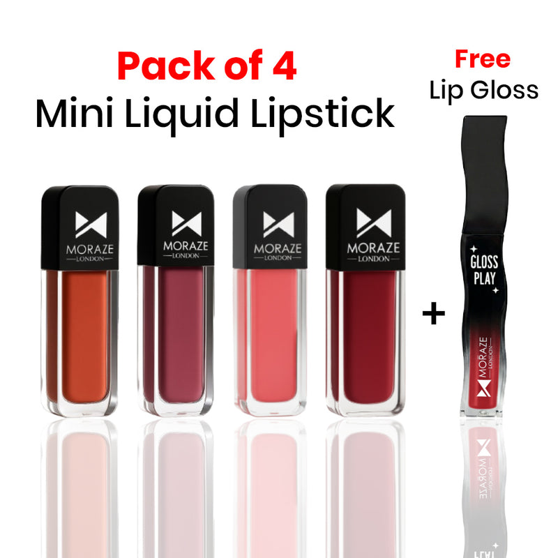 BESTSELLER 4 Must-Have Liquid Lipstick Kit Non Drying | Long Lasting Rs.1,098 Rs.599 45% OFF ADD TO CART