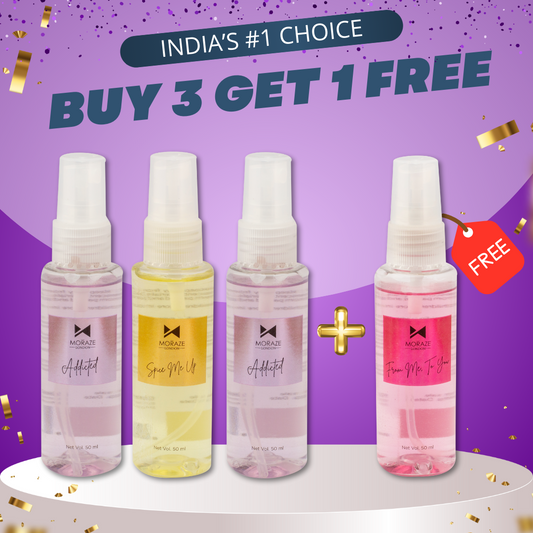 #1 Luxury Body Mist Fragrances- Pack of 4