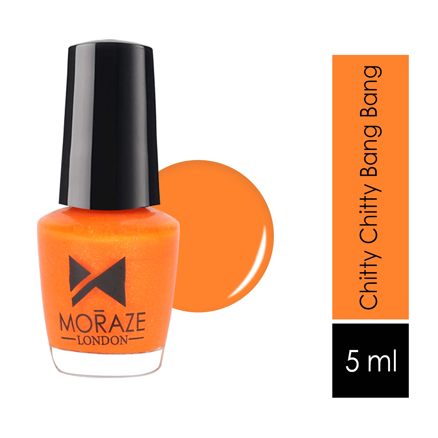 Moraze Premium Pack of 6 Glossy Mini Nail Paints | 5 ML Each