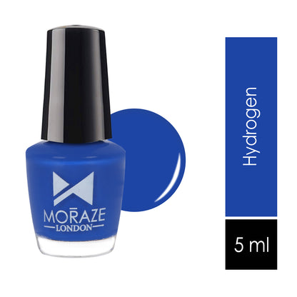 Vegan Non Toxic Moraze Nail Polish Combo Pack of 4 - Magic Moment Ibiza Sunset Hydrogen Forest-Forest - 20 ML (5 ML Each)