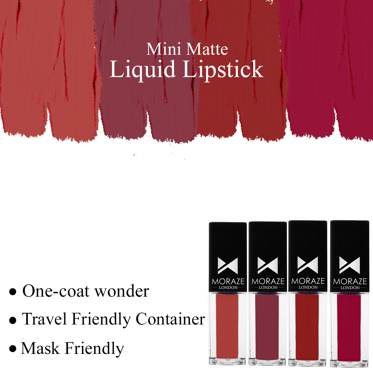 Makeup Combo of 2 Nail Paints, Liquid Lipstick and Kajal