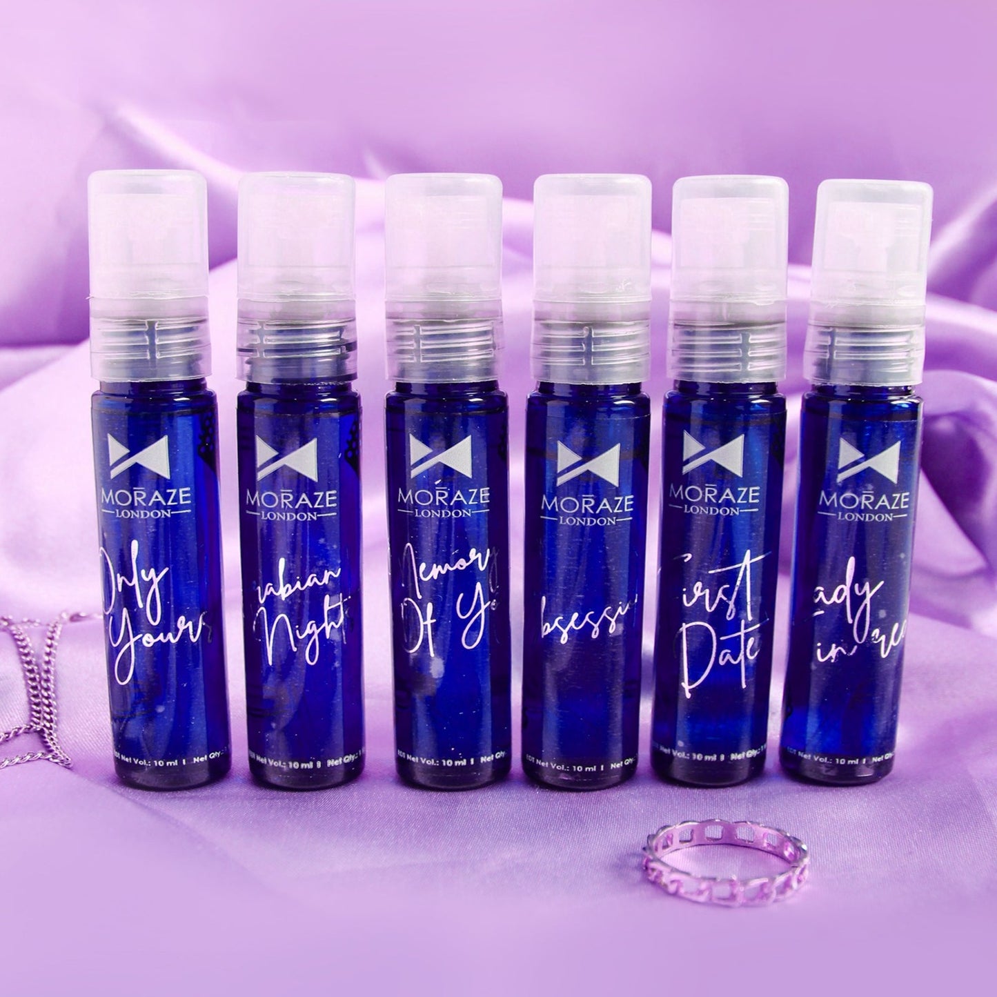 Long Lasting Pack of 6 Perfume Set