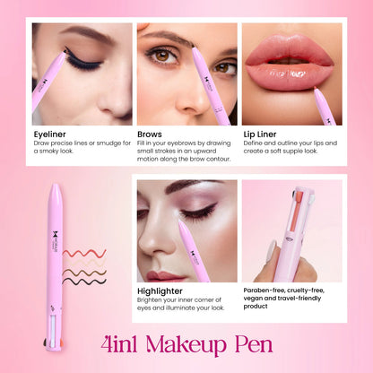 Trending 4 in 1 Makeup Pen