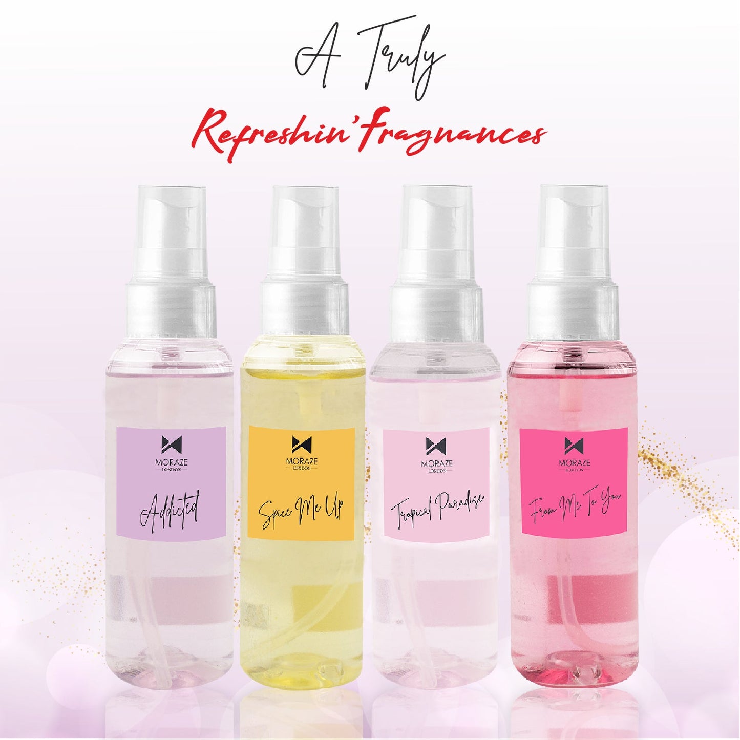 Refreshing Body Mist Kit (4 Pieces)