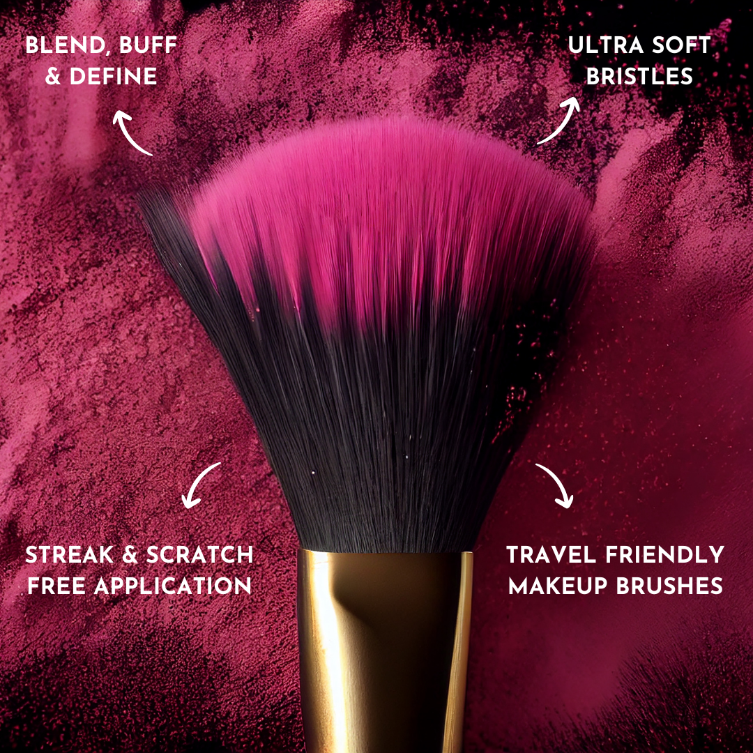 best bronzer brush, best foundation brush for older skin, makeup brush gift set