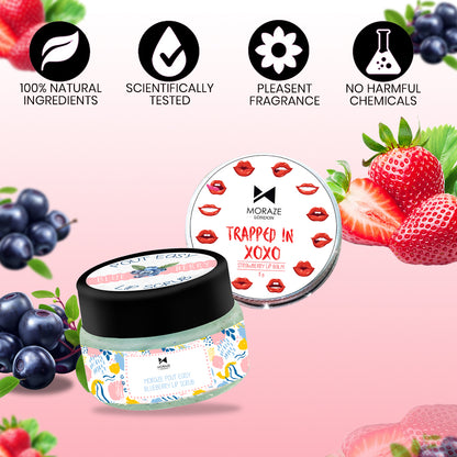 Combo pack of Lip scrub & Lip balm