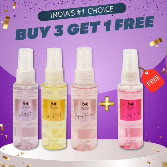 #1 Luxury Body Mist Fragrances- Pack of 4