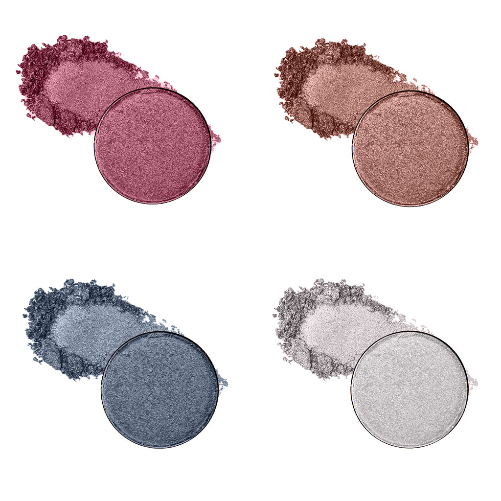 4 Stunning Eyeshadows Combo + Free Eyeliner