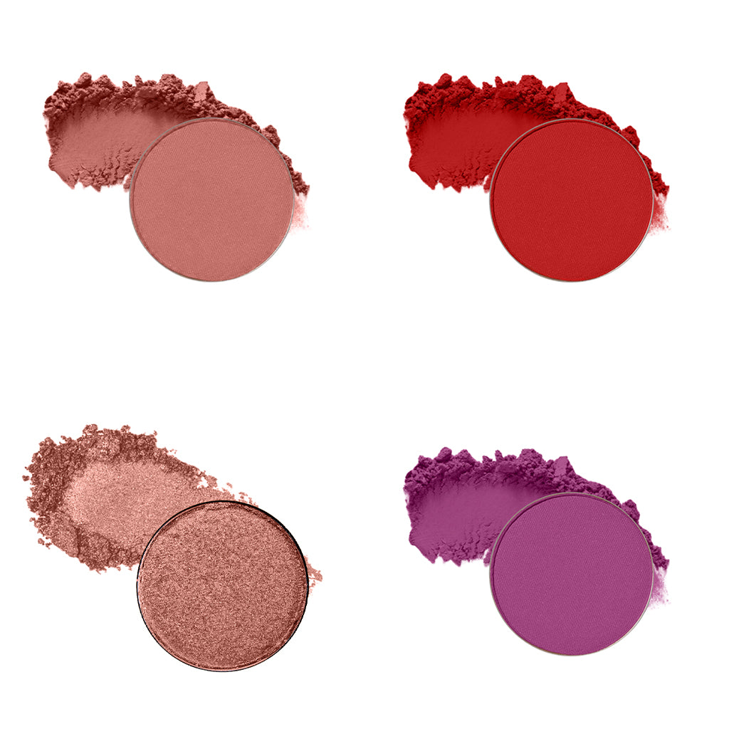 4 Stunning Eyeshadows Combo + Free Eyeliner