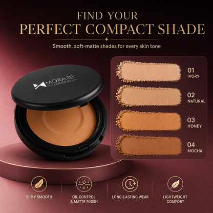 High Coverage Premium Foundation + Compact Powder (Free - Beauty Blender) (Copy)..