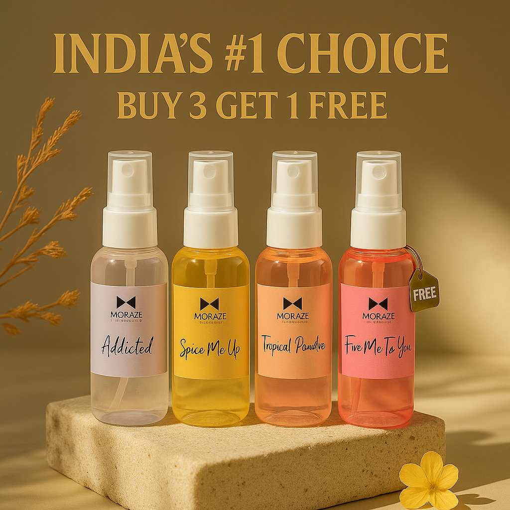 #1 Luxury Body Perfumes- Pack of 4 (For HIM)