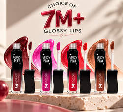 Pack of 4 Hydrating & High Shine lip Glossy Liquid Lipstick