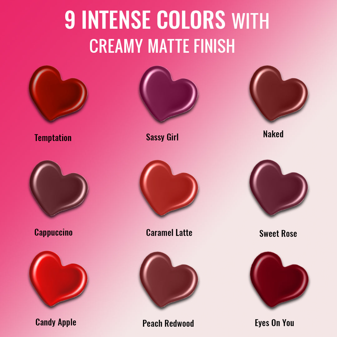 Creamy Matte Lipstick Long - Lasting For Women