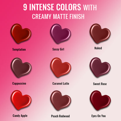 Creamy Matte Lipstick Long - Lasting For Women