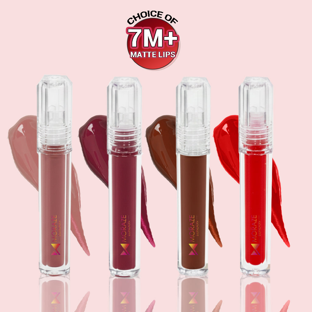 4 Trending Liquid Lipstick Kit !!