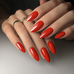4 Glamorous Glossy Nail Polish Kit + FREE Top Coat for Extra Gloss - alternate view