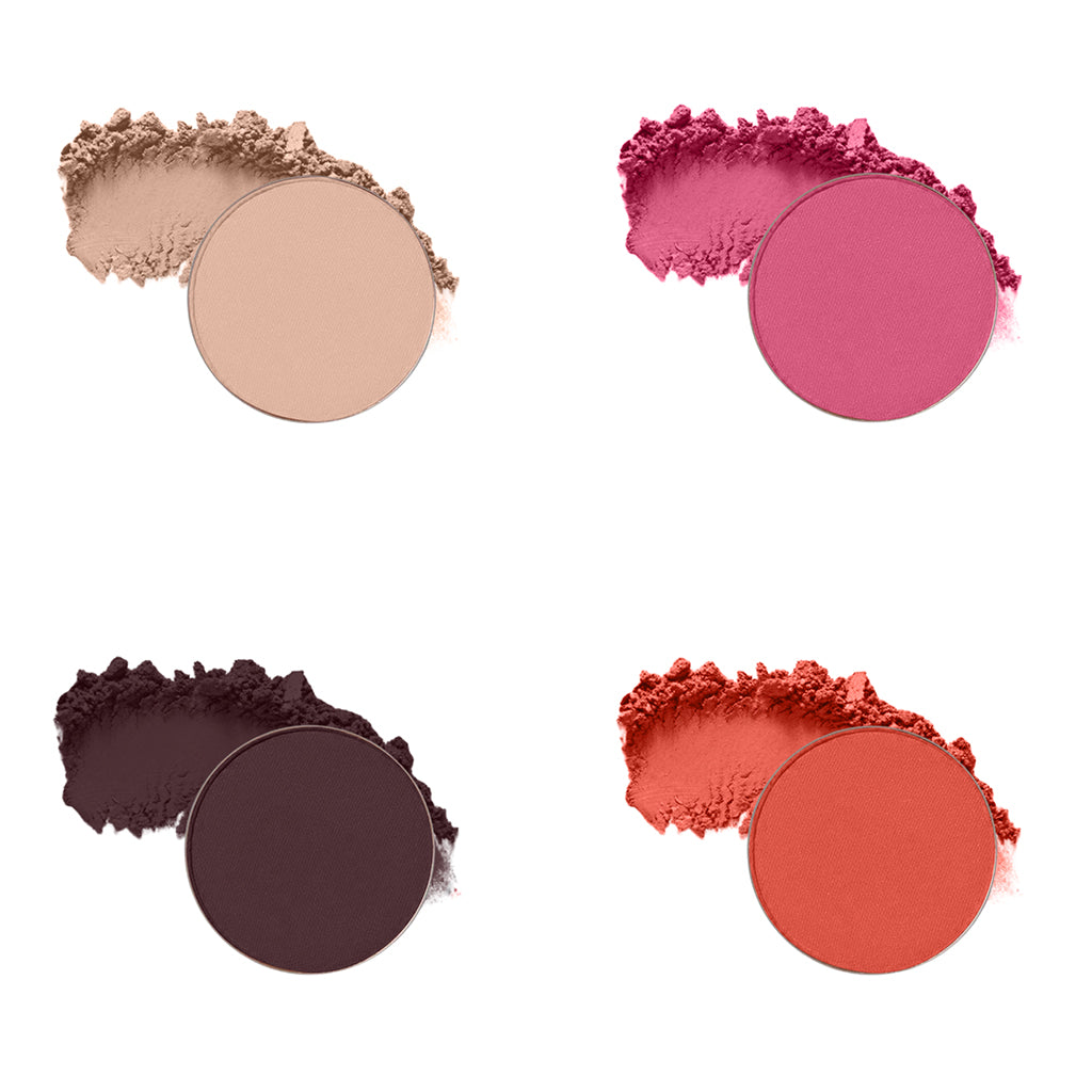 4 Stunning Eyeshadows Combo + Free Eyeliner