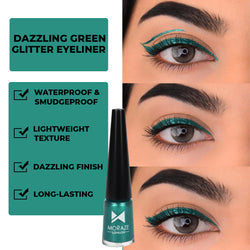 4 Stunning Eyeshadows Combo + Free Eyeliner - alternate view