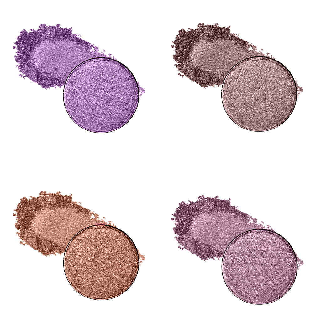 4 Stunning Eyeshadows Combo + Free Eyeliner