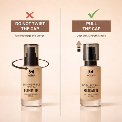 High Coverage Premium Foundation + Compact Powder (Free - Beauty Blender)