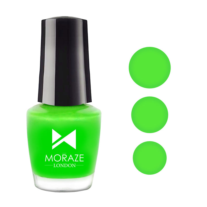 MZ Neon Pack Of 6 Nail Polish With Top Coat