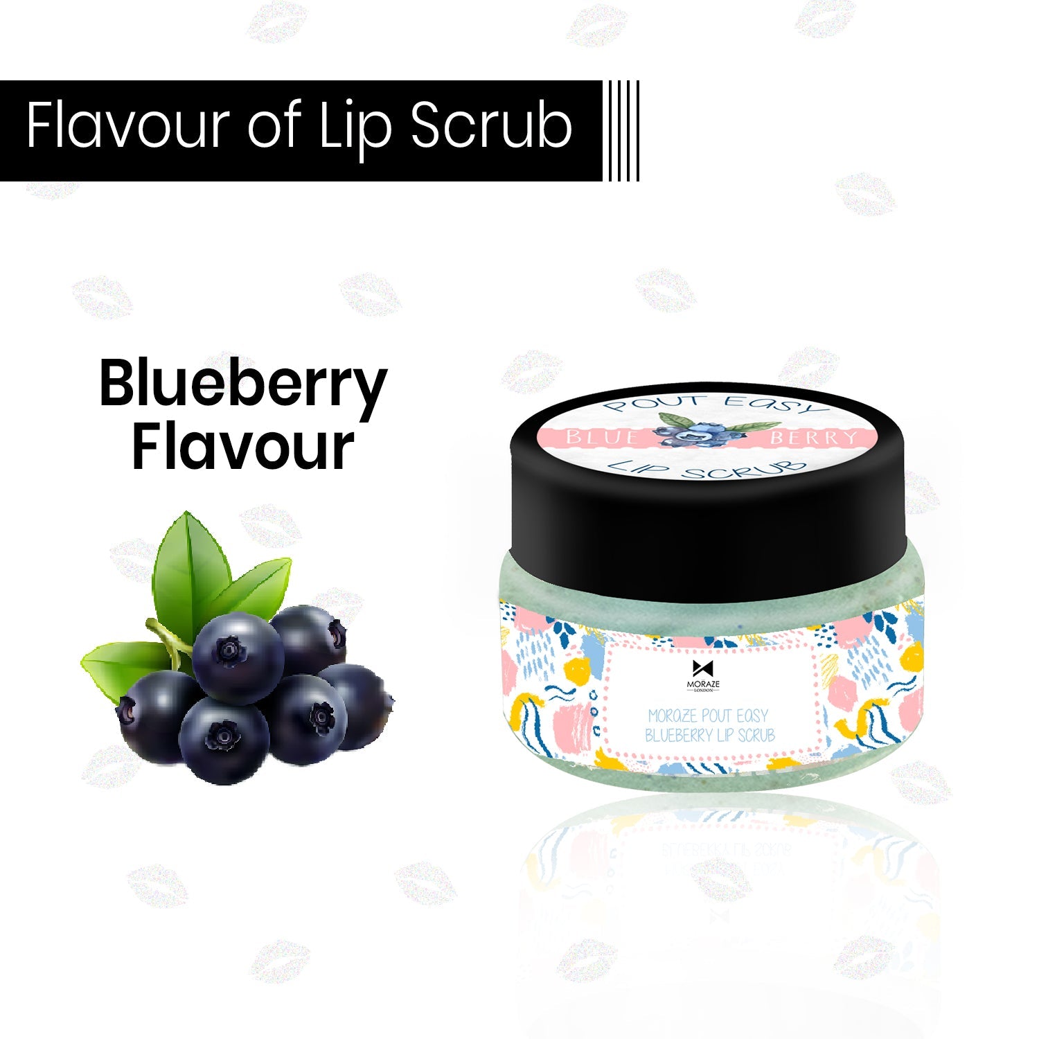 MZ Lip Scrub Blueberry Moraze Cosmetics