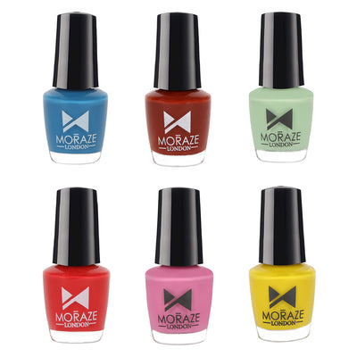 Mini Nail Paints - Pack Of 6